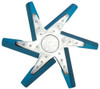 17in Blue Anodized Fan