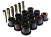 Chevy Rear Spring Bushing Set Black