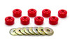 End Link Grommets - Red