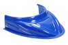 MD3 Hood Scoop 5in Tall Flat Chevron Blue