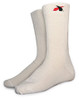 SOCKS NOMEX SFI3.3 LARGE WHITE