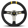 MOD DRIFT Steering Wheel Black Suede