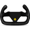 MOD 27 Cut Steering Whel Black Suede Cut