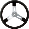 15in Steering Wheel Alum Black