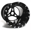 53 Jr Dragster Pair 8x8 Double Beadlock Black 53 Jr Dragster Pair 8x8 Double Beadlock Black