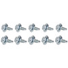 Body Bolt 3/4in 10pk Silver