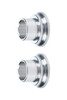 Reducer Spacers 5/8 to 1/2 x 1/4 Alum