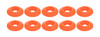 Countersunk Washer Fluorescent Orange 10pk
