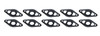 Body Reinforcing Plates Black 10pk