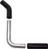 Designed for use with 1-1/2 hose fittings. LEG - 3 INCH TO BEND LEG - 6 INCH TO BEND