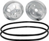 Kit includes the following components: ALL31084 1:1 Crank Pulley ALL31085 1:1 Water Pump Pulley ALL86121 V-Belt 34