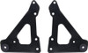 Front Motor Plate 2pc w/ Bushings Black