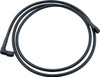 Coated Braided Line 36in #4 Hose -4 90 Deg/-4 Str