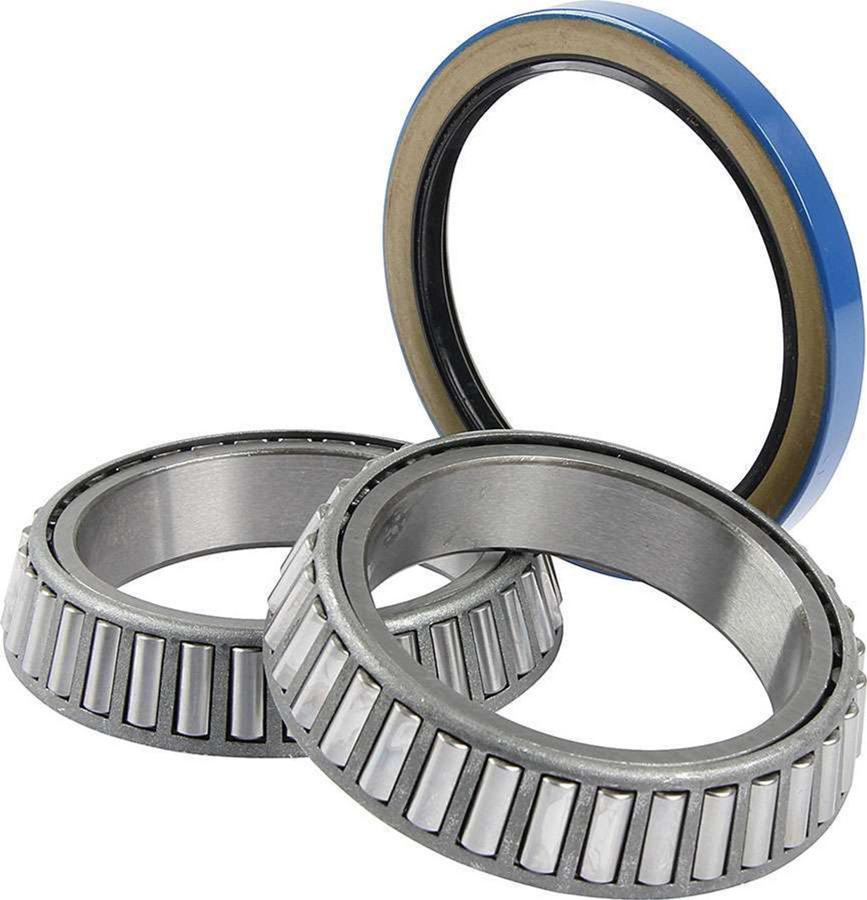 Kit includes the following components: ALL72210 Bearing 5x5 2.5in Pin GN ALL72114 Hub Seal 5x5 2.5in Pin