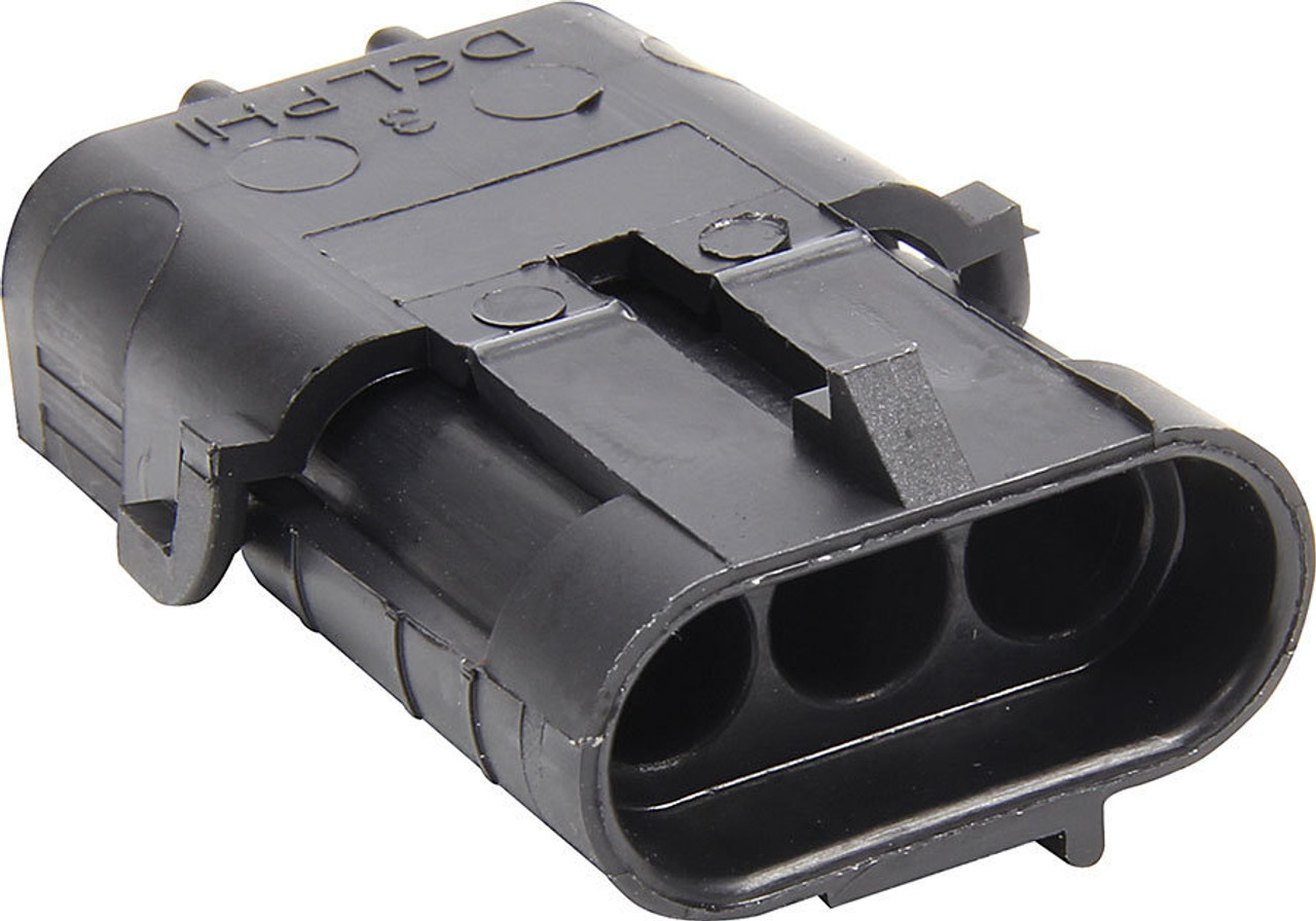 3 Pin Weather Pack Shroud Housing 10pk 3 Pin Weather Pack Shroud Housing 10pk