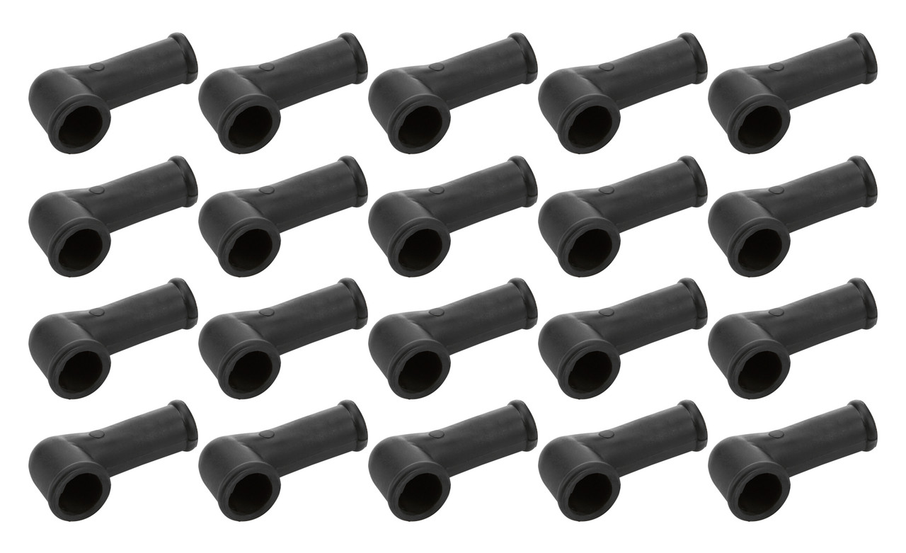 Black Battery Cable Boots 20pk