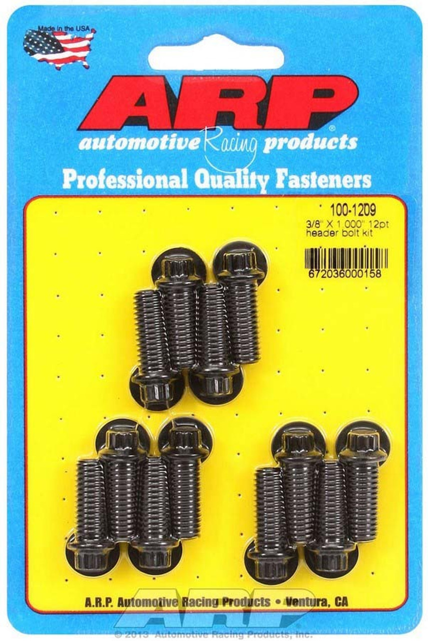 Header Bolt Kit - 12pt. 3/8 x 1.00 UHL (12)