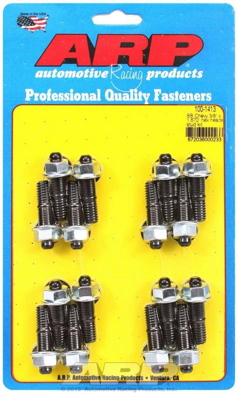 Header Stud Kit - 6pt. 3/8 x 1.670 OAL (16)