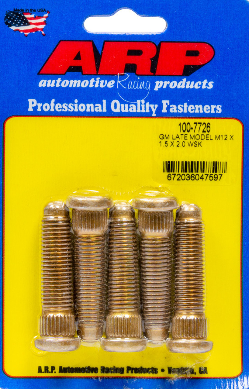 Wheel Stud Kit 12mm x 1.5 x 2.0 (5pk)