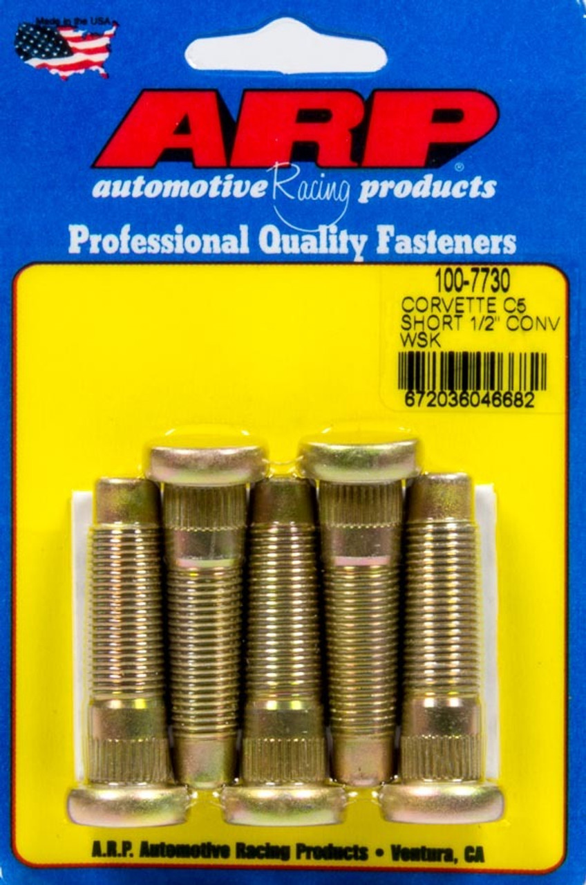 Wheel Stud Kit 5pk C5 Corvette 1/2-20 Conv.