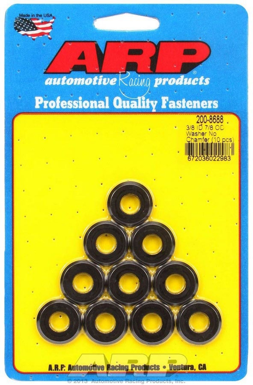 Black Washers - 3/8 ID x 7/8 OD (10)