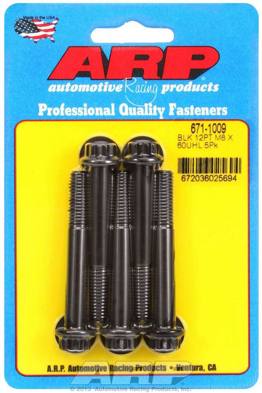 Bolt Kit - 12pt. (5) 8mm x 1.25 x 60mm