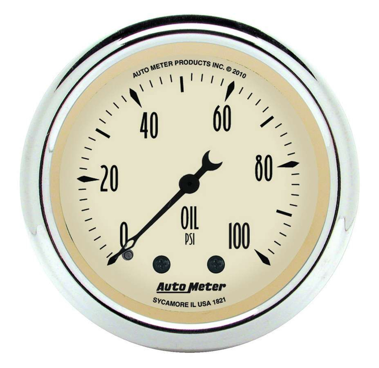 2-1/16 A/B Oil Pressure Gauge 0-100 PSI 2-1/16 A/B Oil Pressure Gauge 0-100 PSI