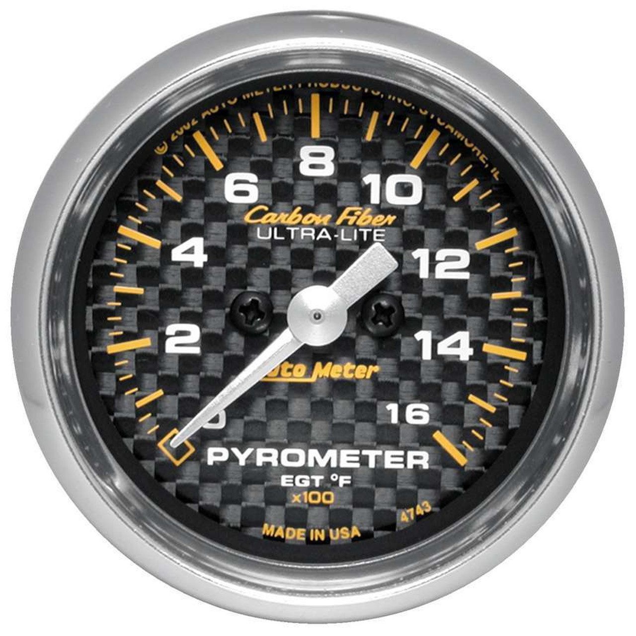2-1/16in C/F 1600 Degree Pyrometer