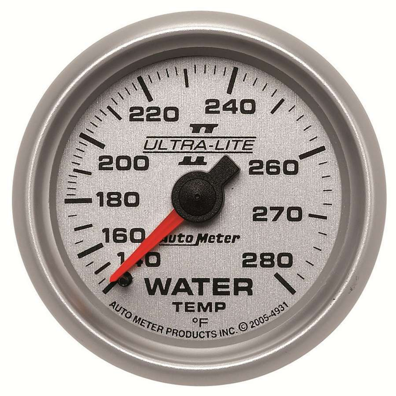 2-1/16in U/L II Water Temp. Gauge 140-280
