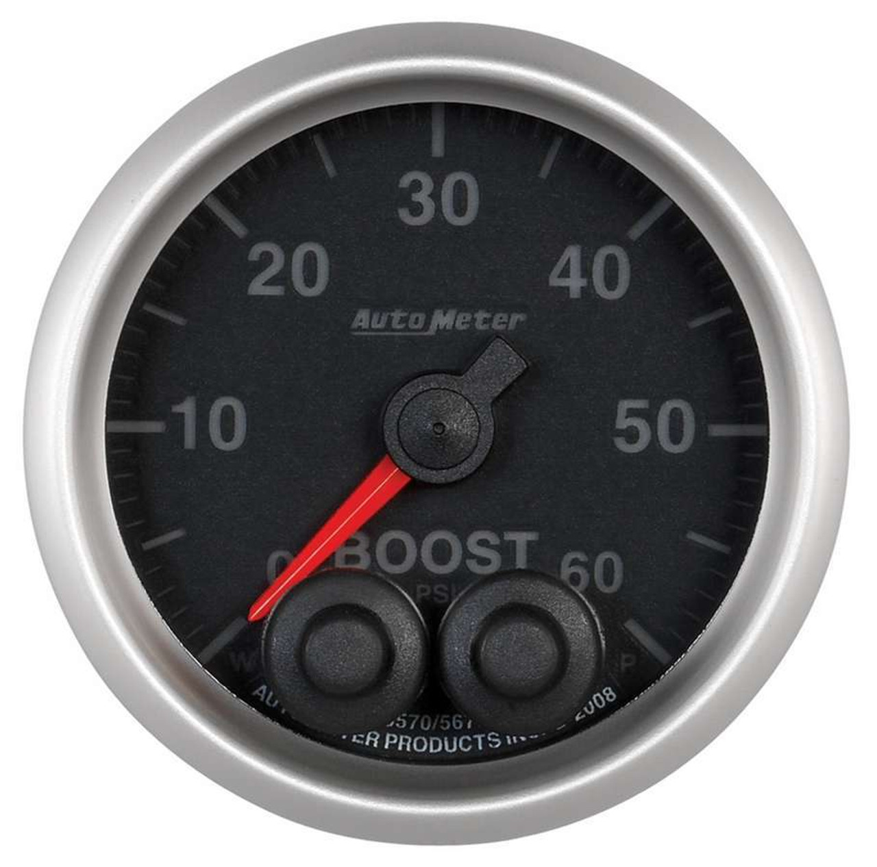 2-1/16 E/S Boost Gauge - 60psi