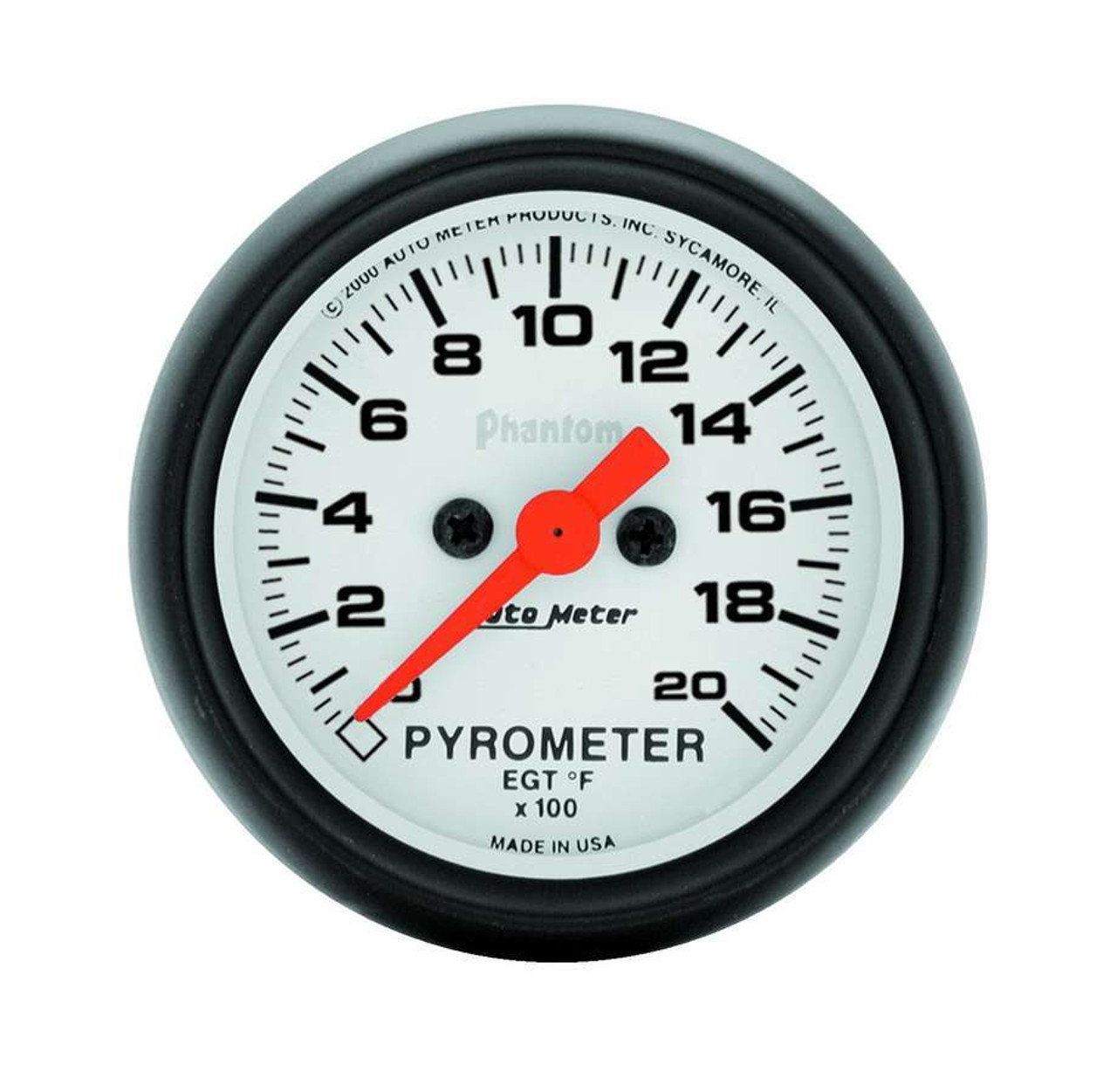 2-1/16in Phantom 2000 Degree Pyrometer