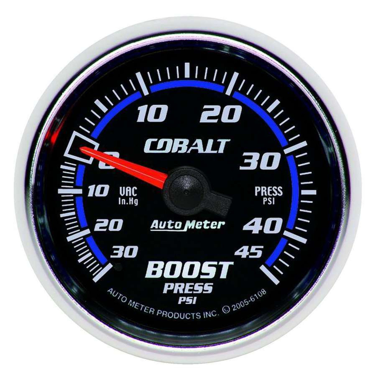2-1/16 C/S Boost/Vacuum Gauge 30/45