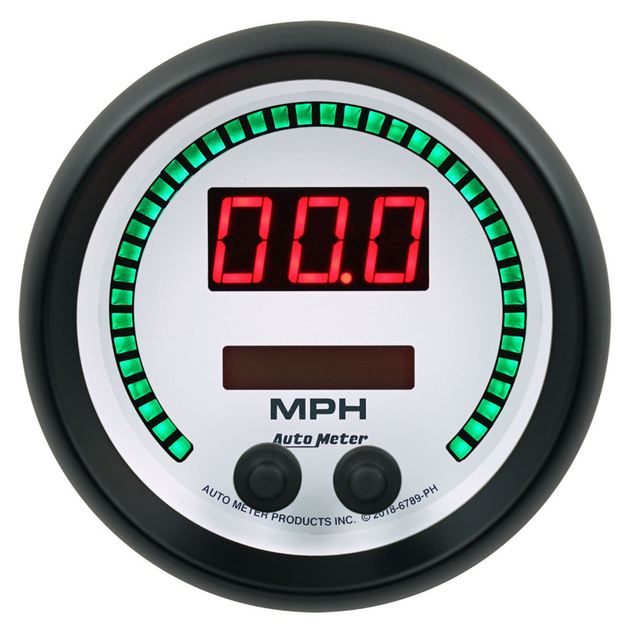 3-3/8 Speedometer 260mph Elite Digital PH Series