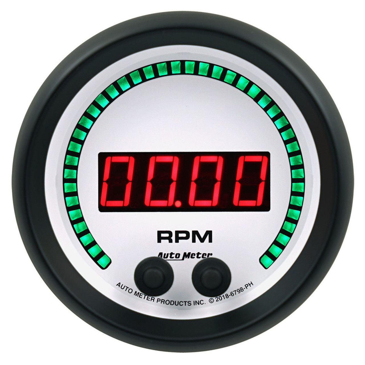 3-3/8 16K RPM Tachometer Elite Digital PH Series