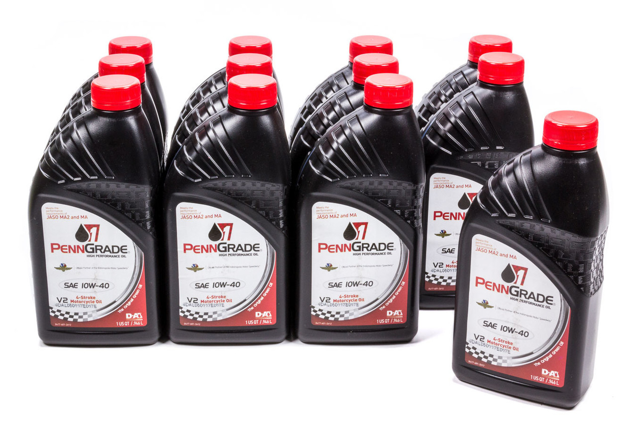 10w40 Motorcycle Oil Cs/12-Qt