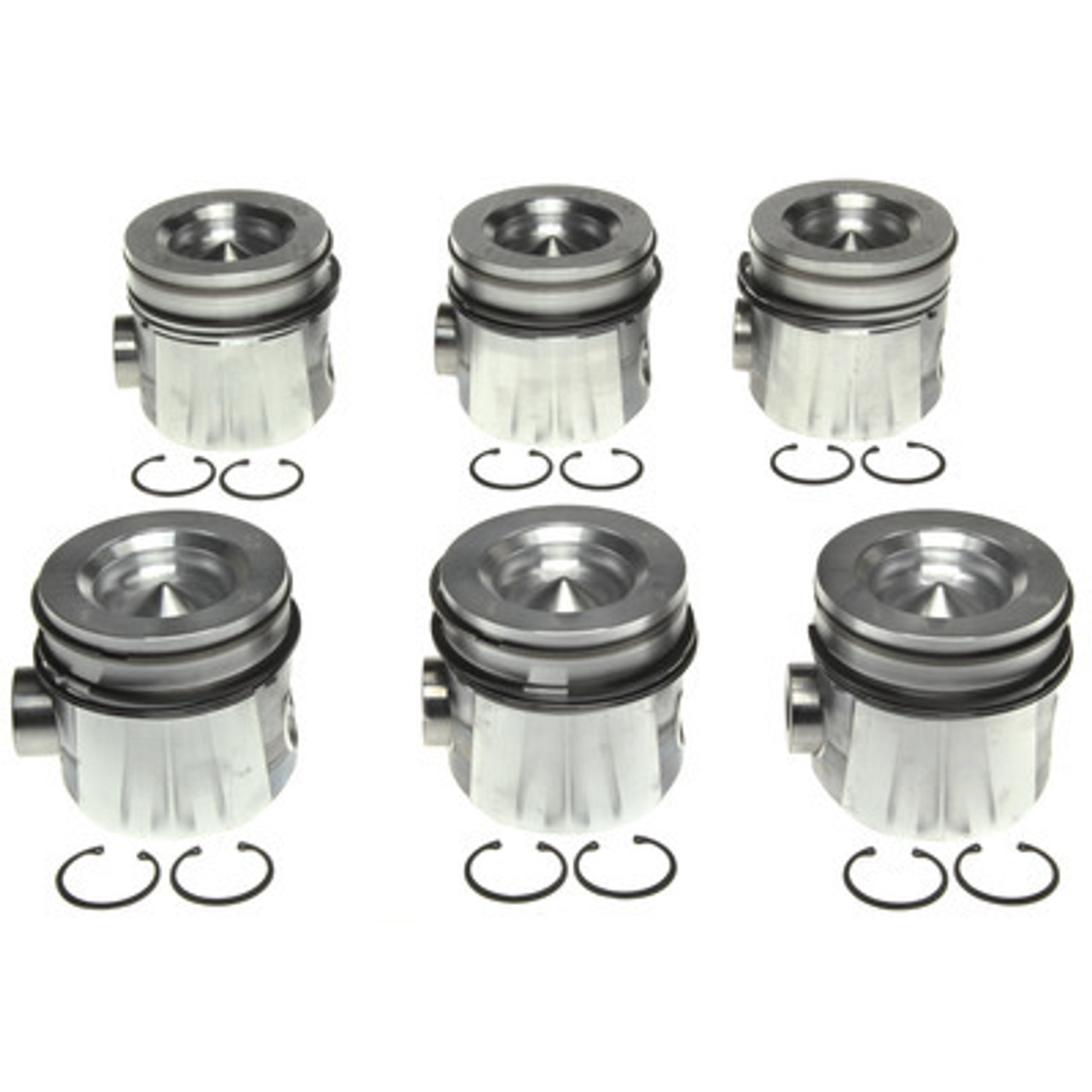 Piston Set w/Rings Dodge Cummins 6pk