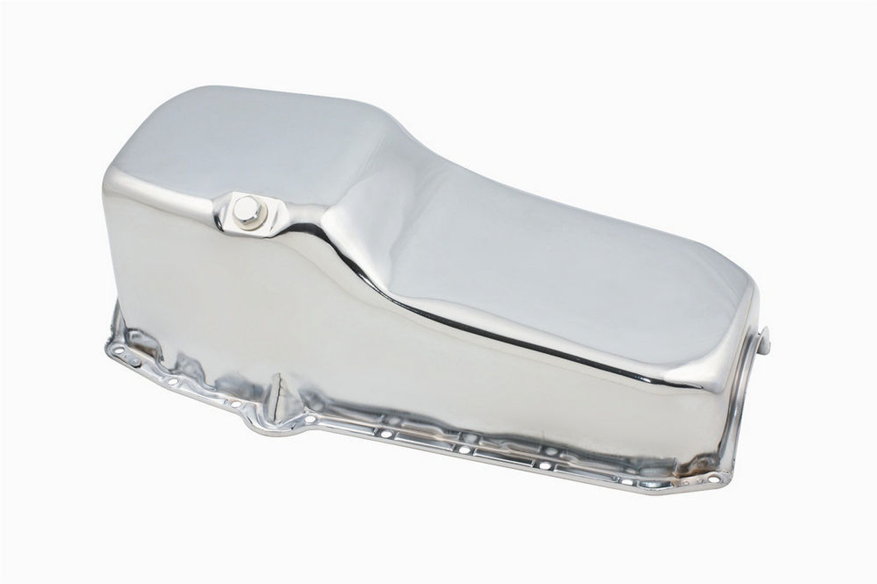 Sb Chevy Chrome Oil Pan