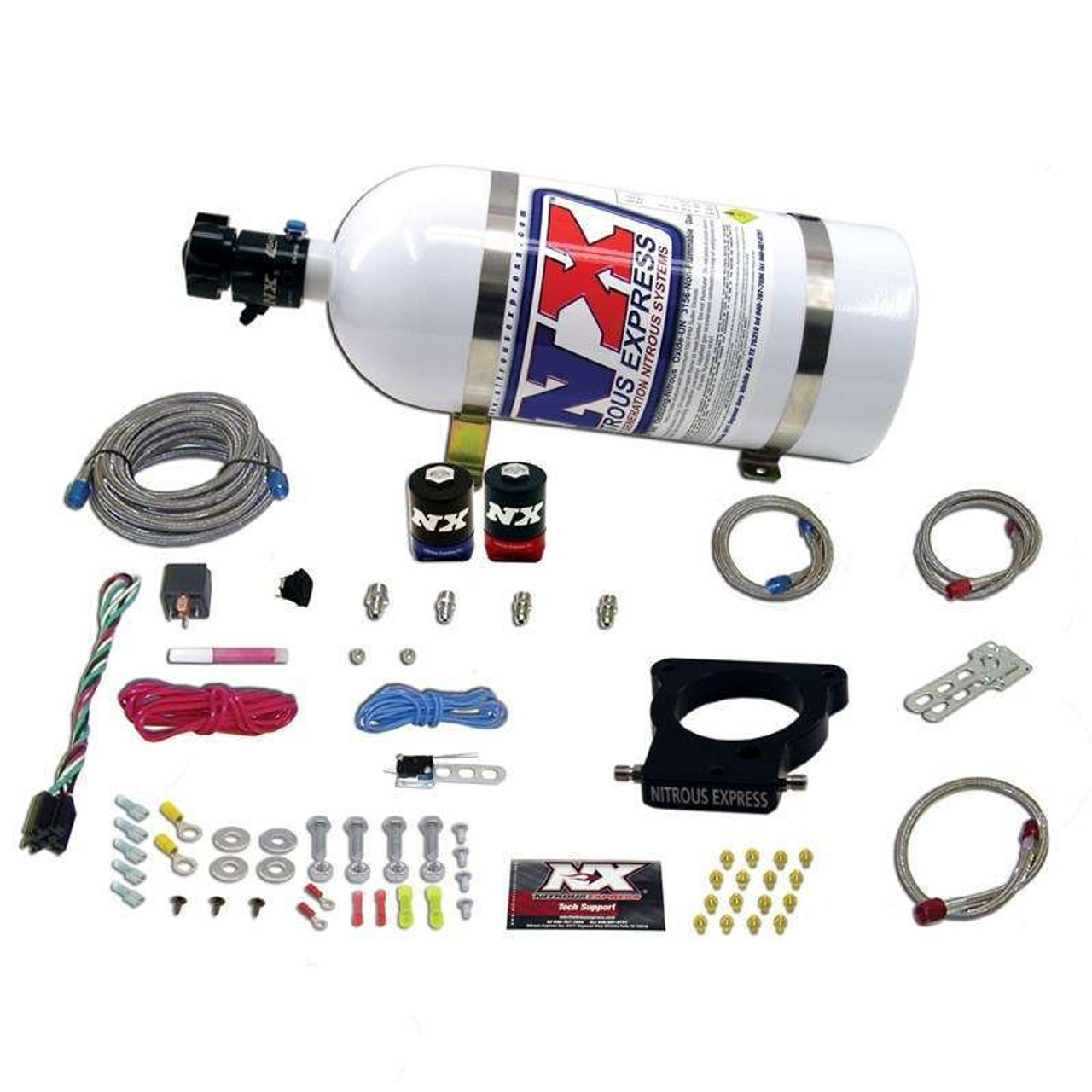 EFI Plate Nitrous Kit - GM LS 3-Bolt Plate 78mm