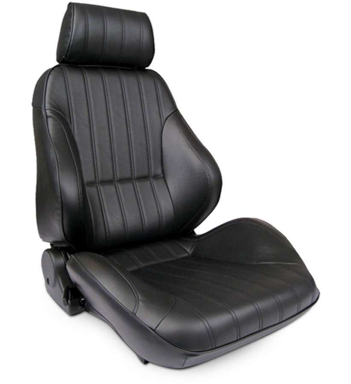 Rally Recliner Seat - RH - Black Leather