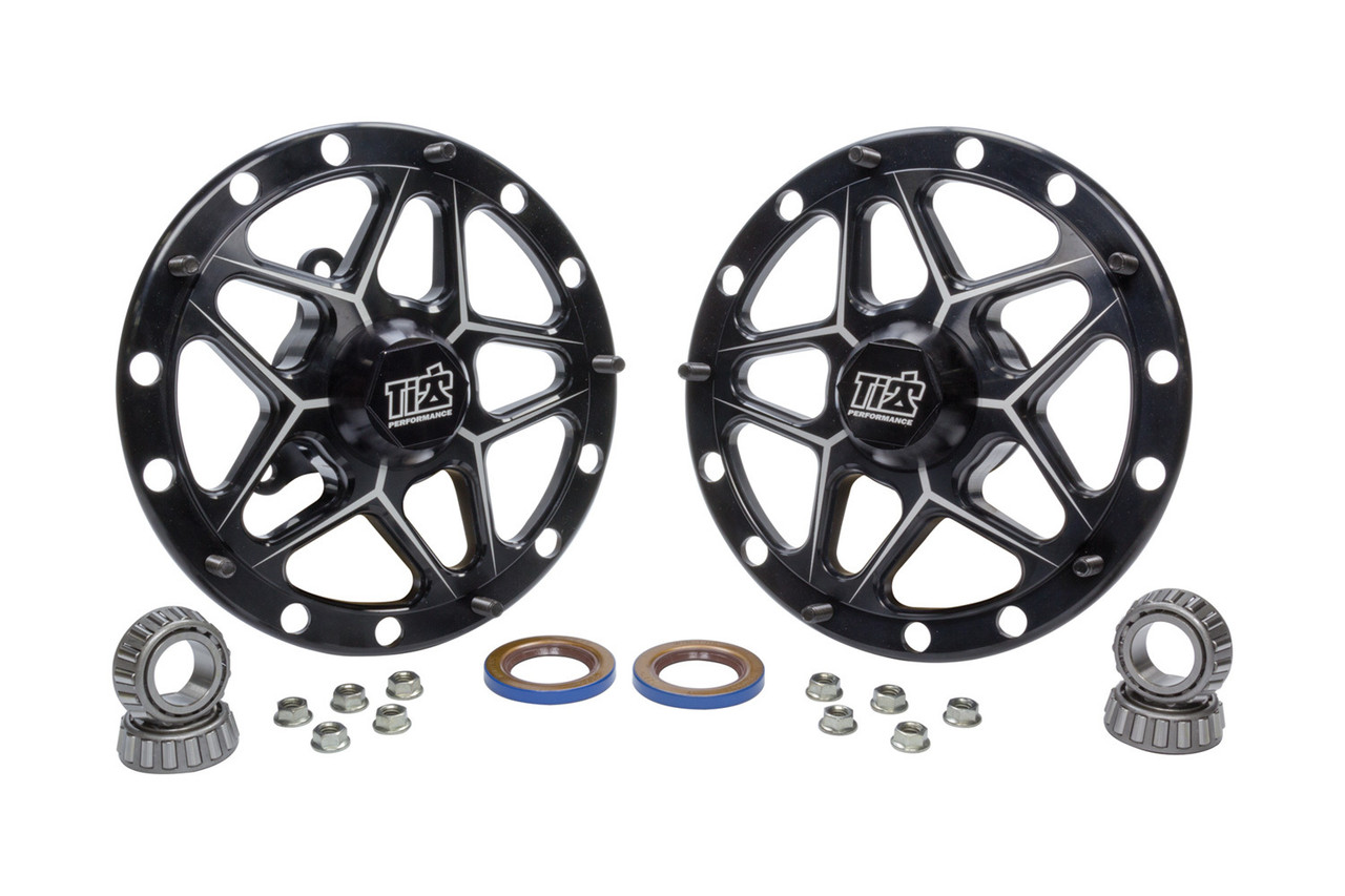 Direct Mount Front Hubs Forged Black