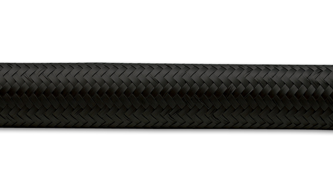 10ft Roll -8 Black Nylon Braided Flex Hose 10ft Roll -8 Black Nylon Braided Flex Hose