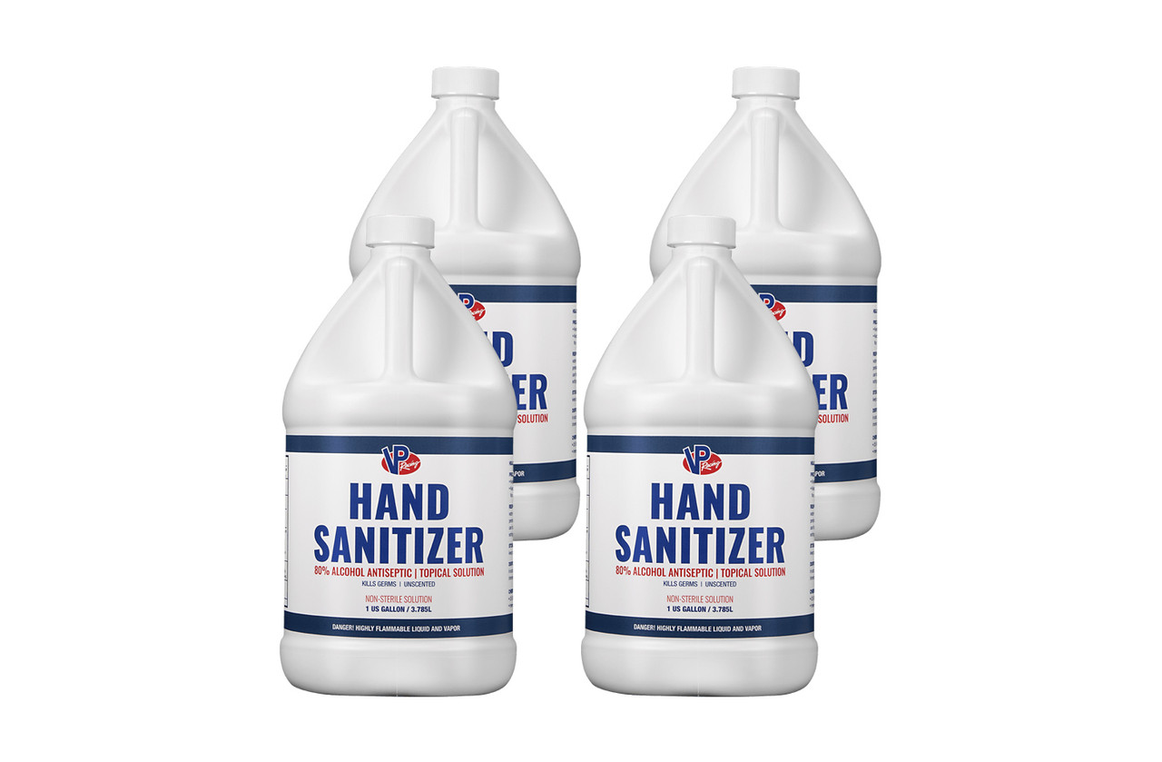 Hand Sanitizer 80% Alcohol Gal (Case 4)