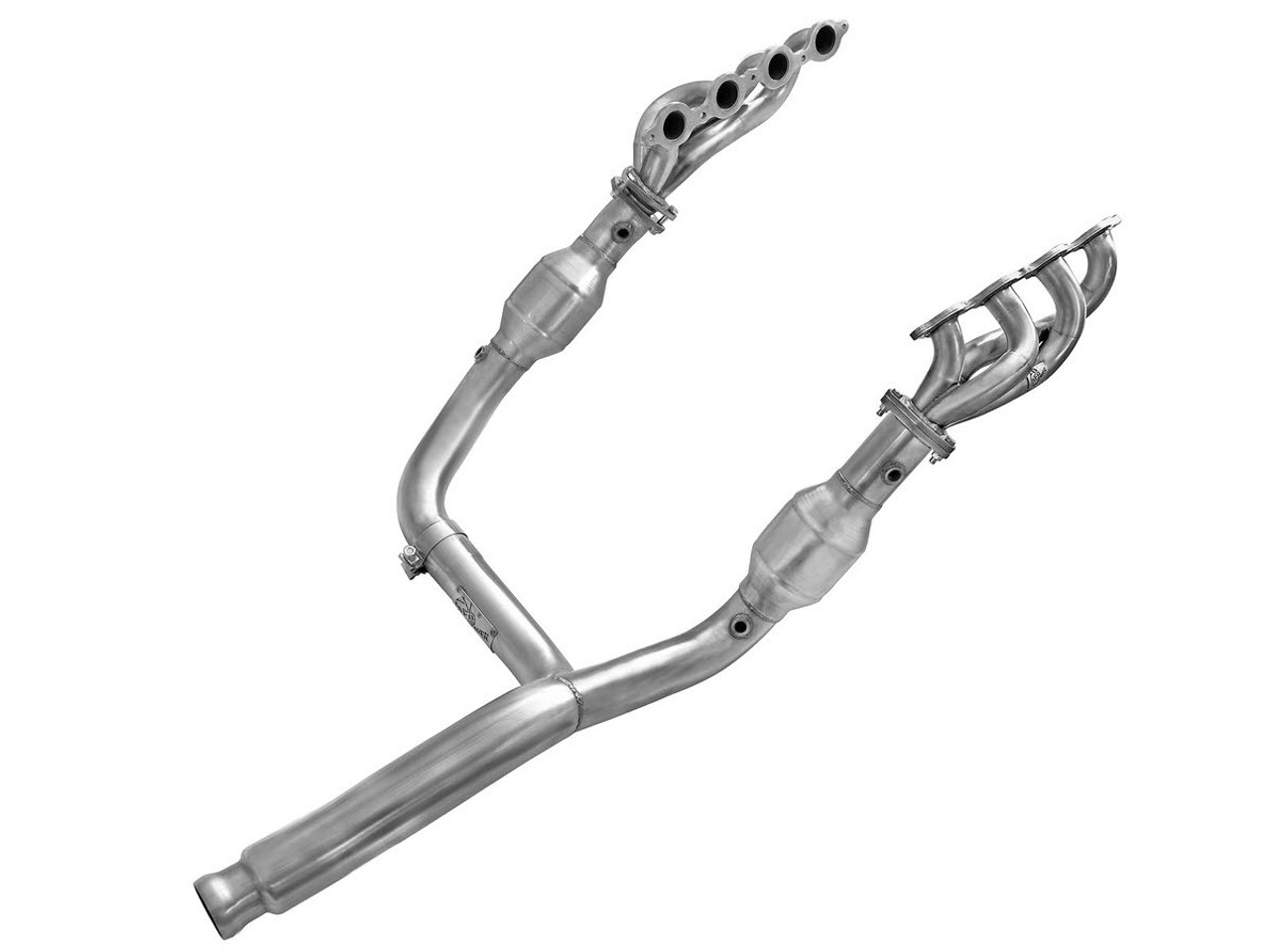Twisted Steel Header & Y -Pipe 409 Stainless Stee