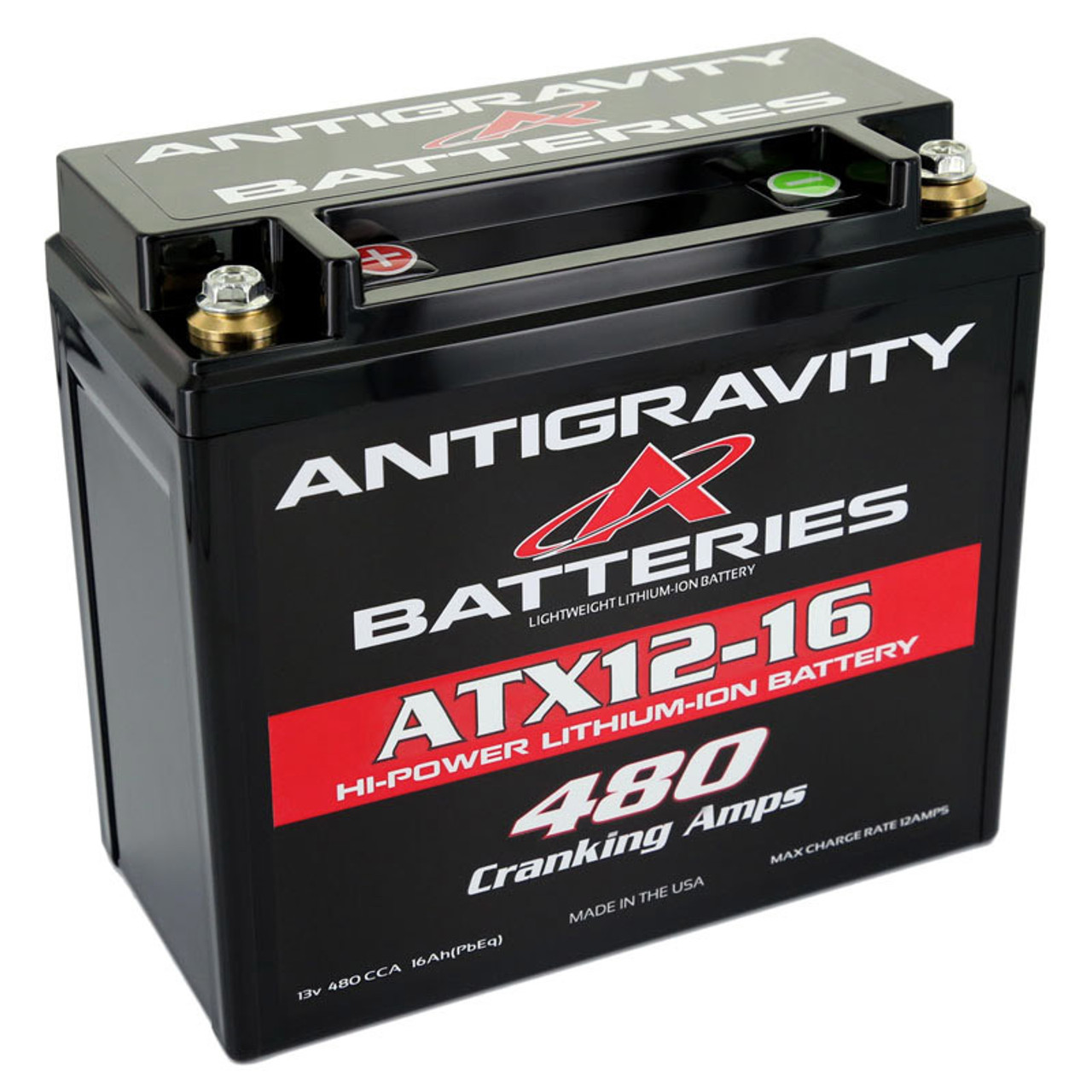 Lithium Battery 480CCA 12Volt 3Lbs 16 Cell