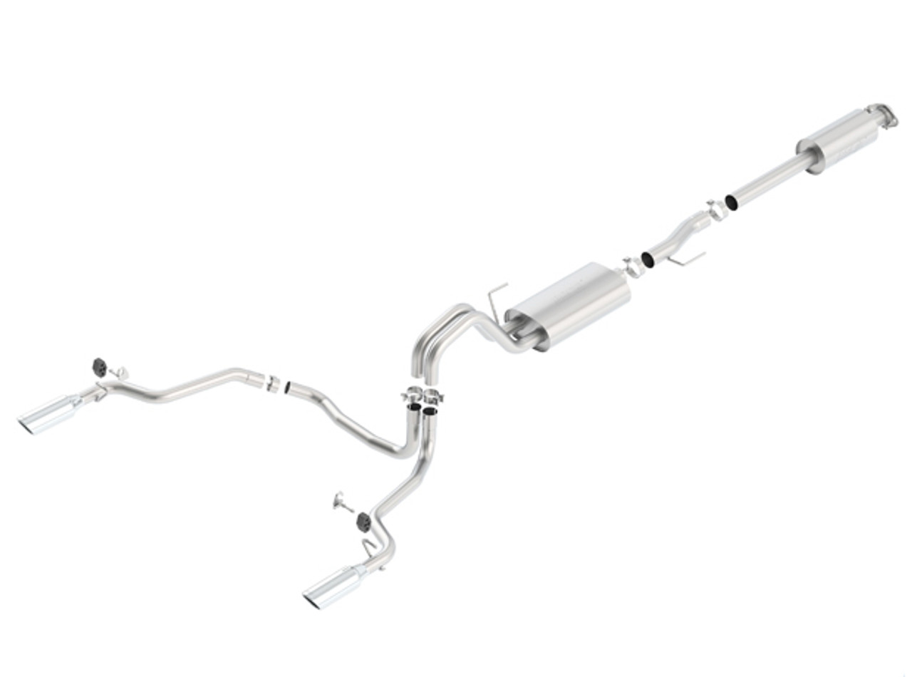 15- Ford F150 3.5L Cat Back Exhaust Kit