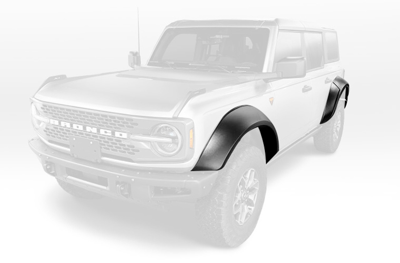 21-  Ford Bronco Extend- A-Flare Fender Flare 4Pc
