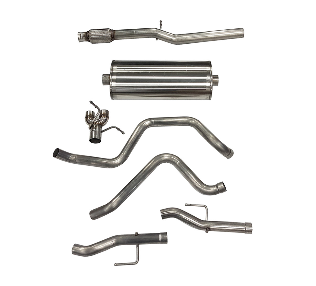 19- GM P/U 1500 5.3L Cat Back Exhaust System