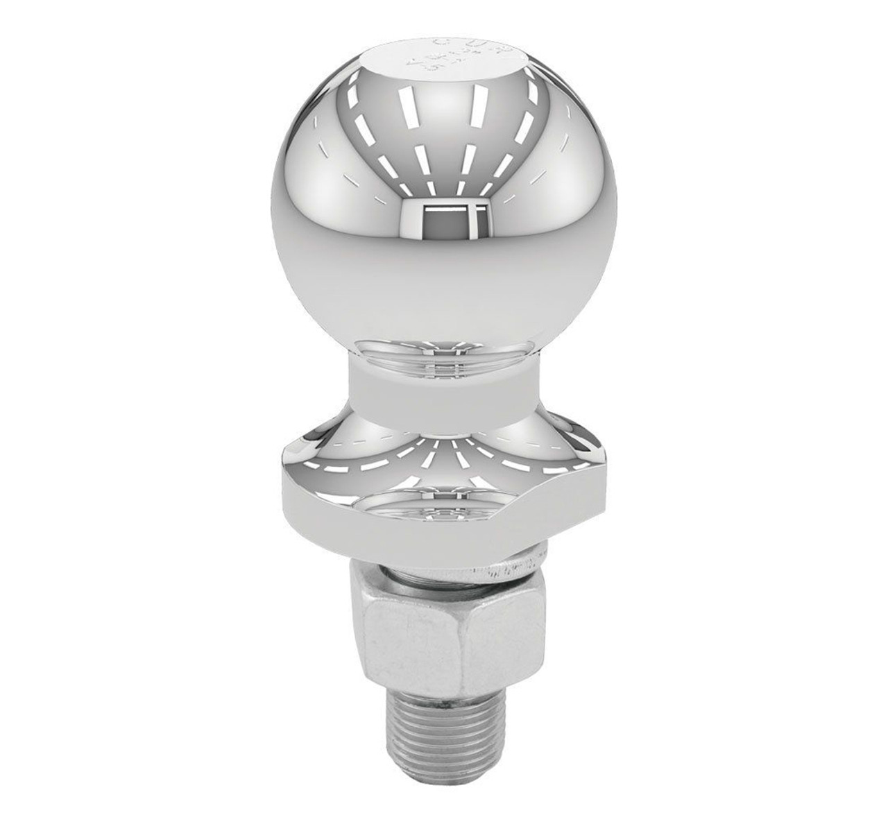 2in Hitch Ball 3/4in x 1-3/4in Shank Chrome