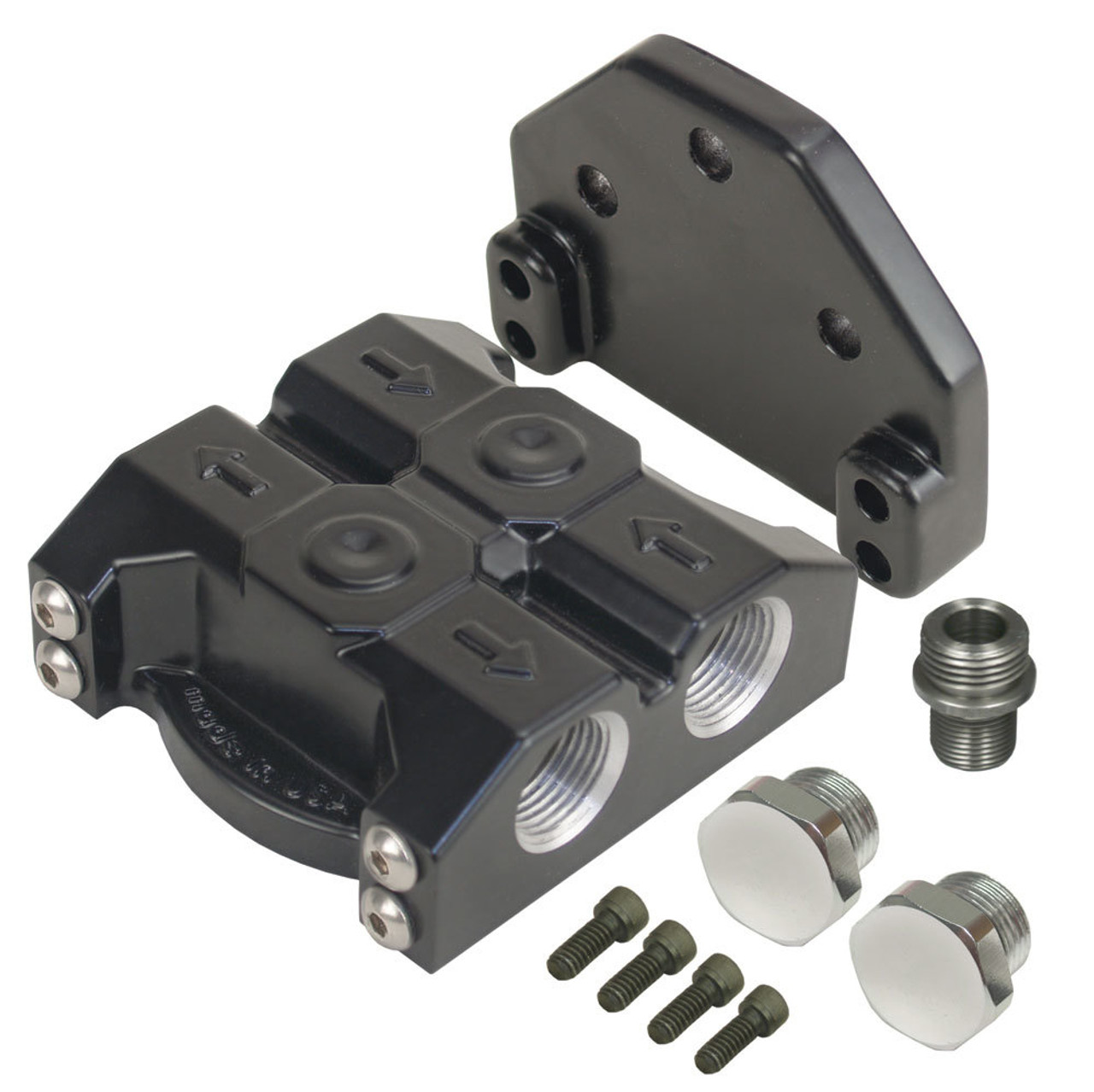 Oil Filter Mount Side Ports