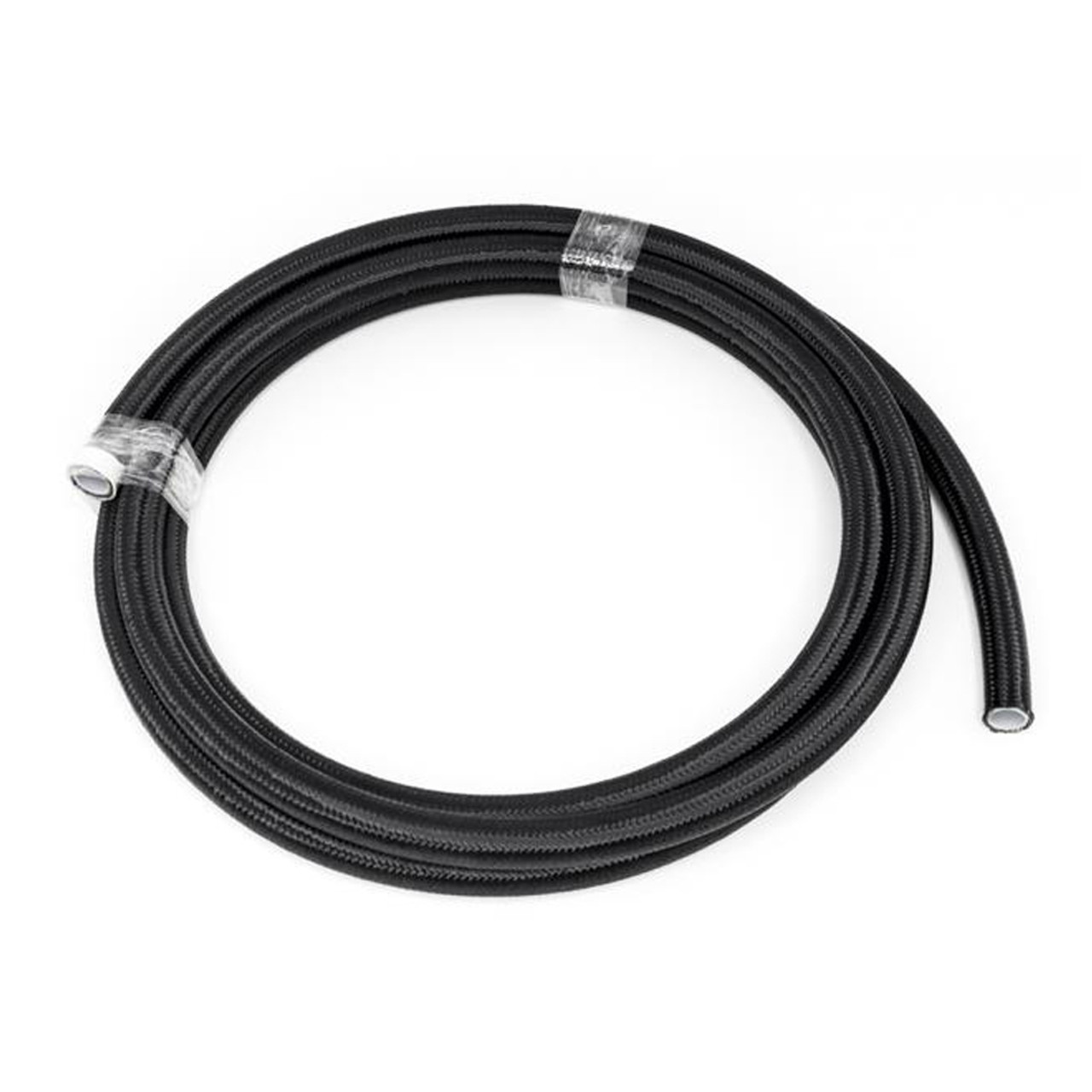 #10 Black Nylon Braided PTFE Hose  10 feet